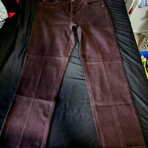 Jones New York Deep Brown Stretch Pants